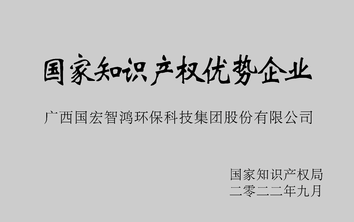 榮獲國家知識產(chǎn)權(quán)優(yōu)勢企業(yè)稱號.png